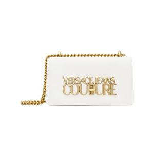 VERSACE JEANS COUTURE
White Logo Lock Bag
